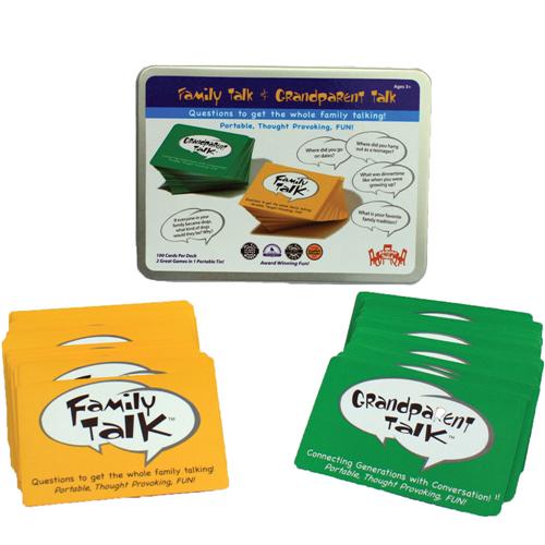 Family Talk Camping Card Game
