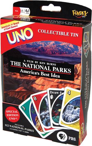 National Parks Uno Game