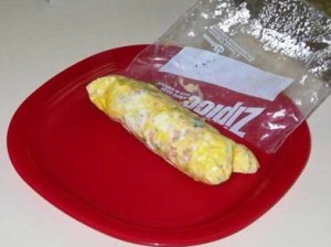 Omelet in a Baggie Camp recipe