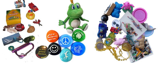 Camping geocache swag