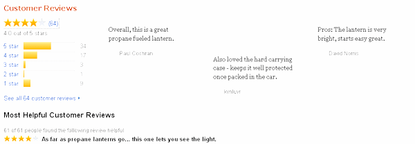 Coleman NorthStar camping lantern review